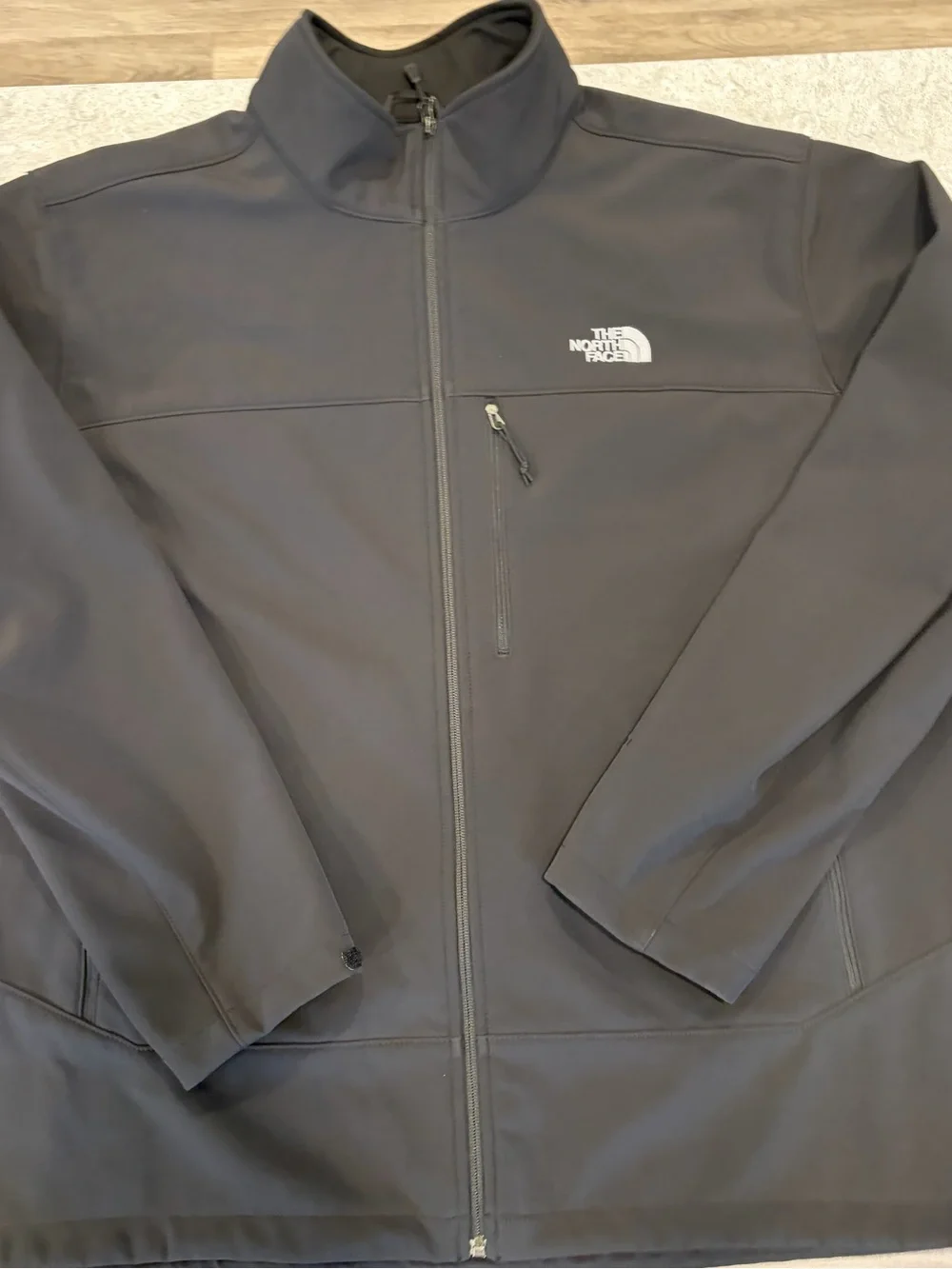 The North Face WindWall Men's Black Softshell Jacket-3XL